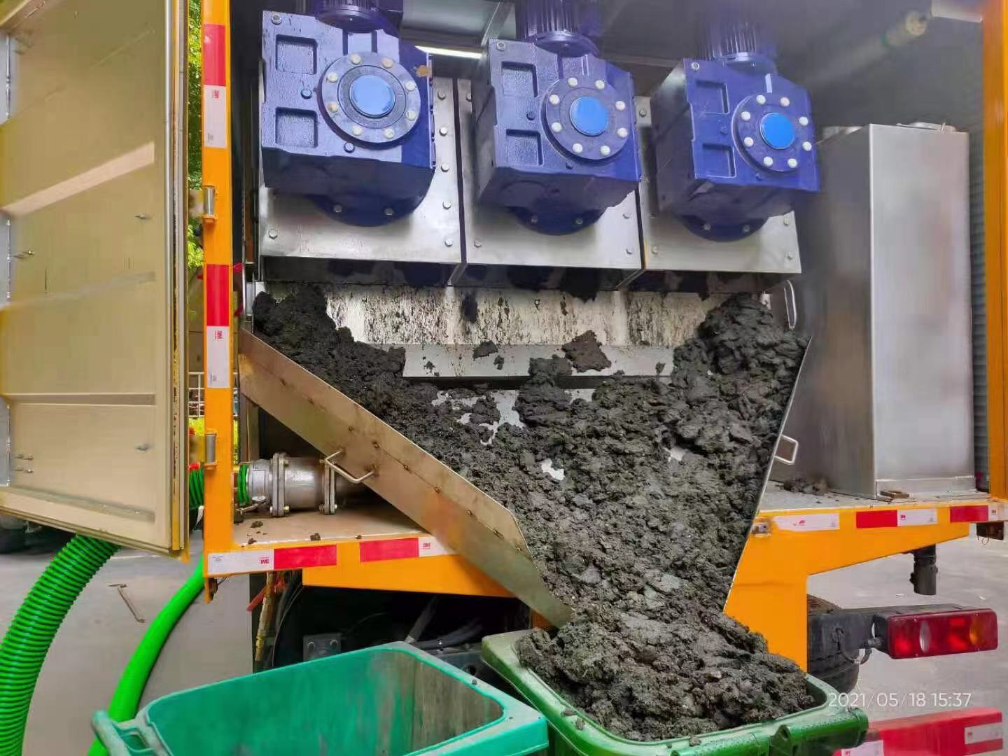 都匀化粪池清掏城市维护站-泥浆净化干湿分离处理